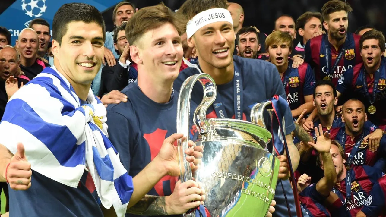 FC Barcelona ganador de la UEFA Champions League en la temporada 2014 - 2015