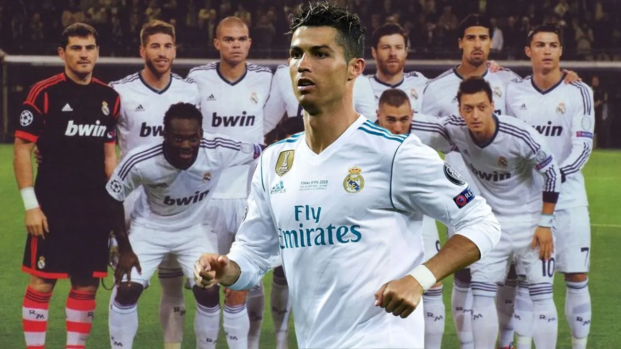 Goles de Cristiano Ronaldo en el Real Madrid temporada 2009 - 2018