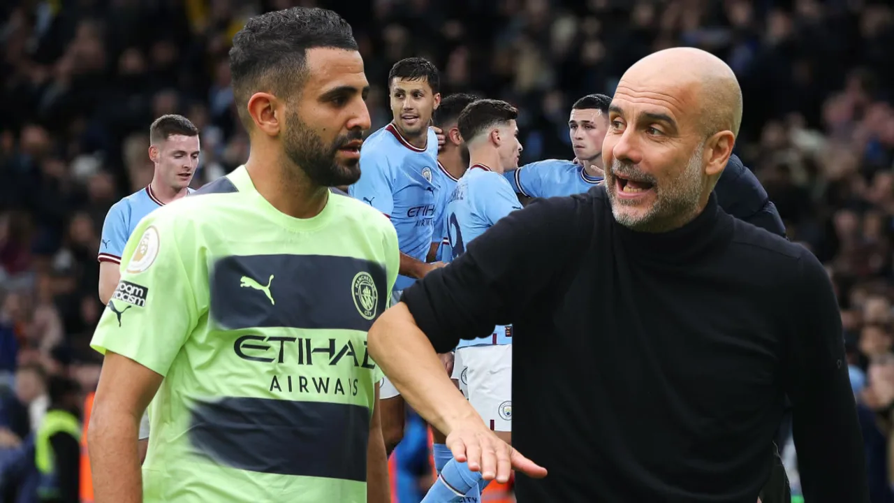 9. Riyad Mahrez 78 goles con Pep Guardiola