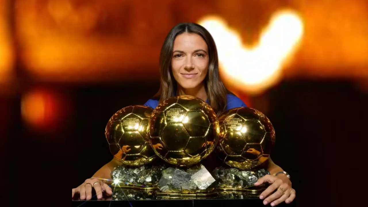 Aitana Bonmatí gano 3 Balones de Oro de la revista France Football