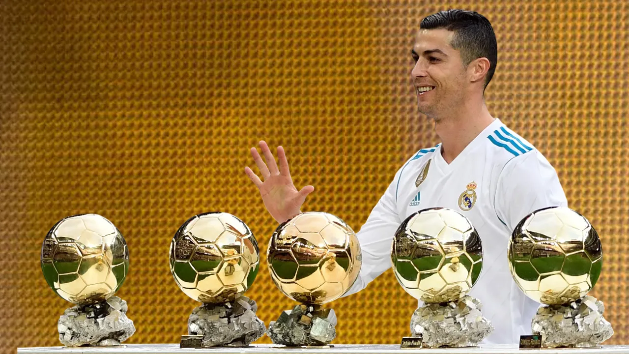 Cristiano Ronaldo Balón de Oro Otorgado por la revista France Football