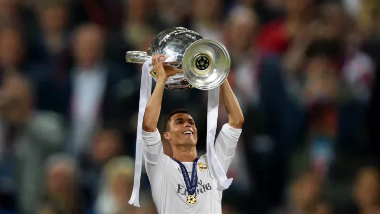 Cristiano Ronaldo gano la UEFA Champions League en la temporada 2013-2014 con el Real Madrid