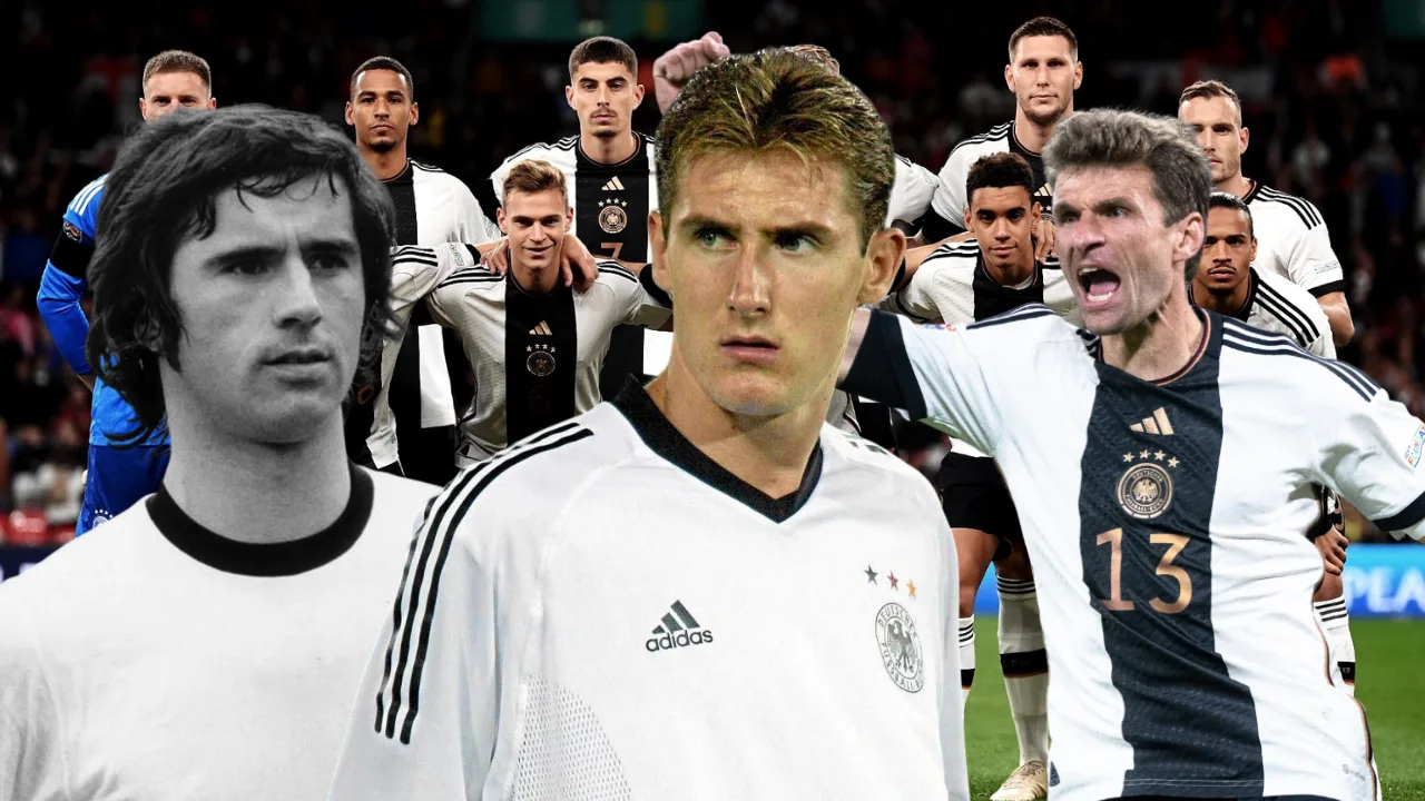 El delantero alemán con mas goles anotados