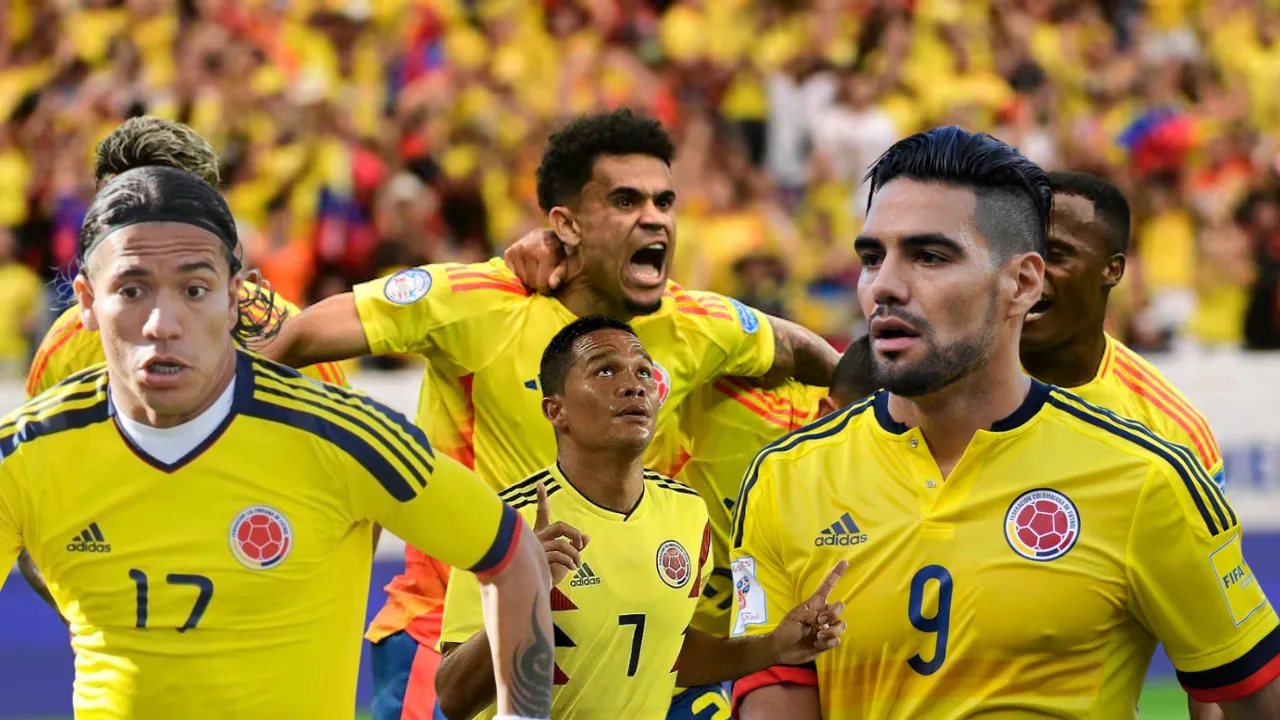 El delantero colombiano con mas goles anotados