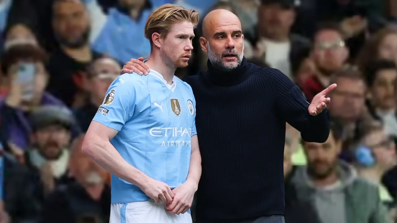Kevin de Bruyne 108 goles con Pep Guardiola