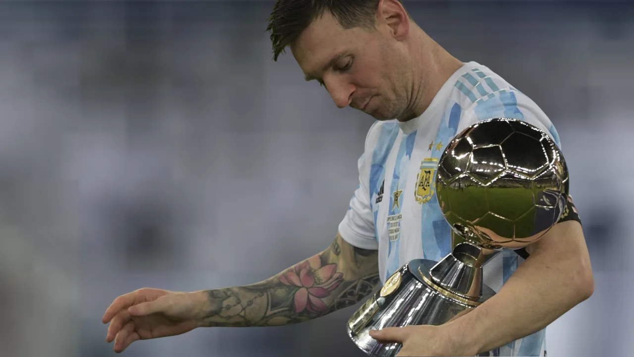 Lionel Messi gano 2 Balones de Oro de la Copa América