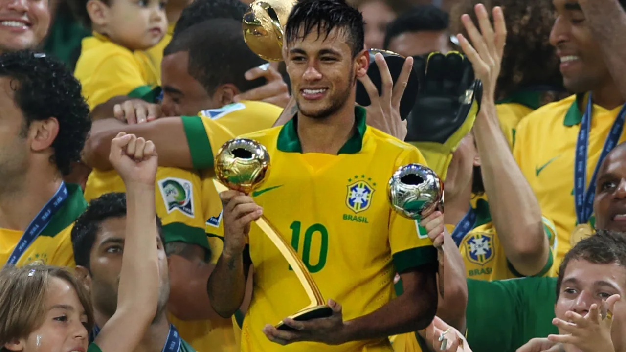 Neymar gano el Balón de Oro de la Copa FIFA Confederaciones