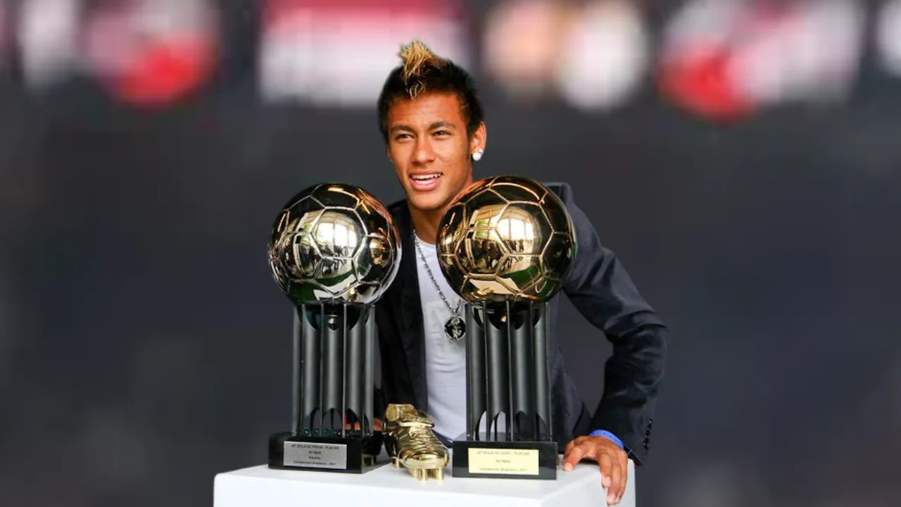 Neymar gano el Balón de Oro del Campeonato Brasileño de Serie A (Bola de Ouro)