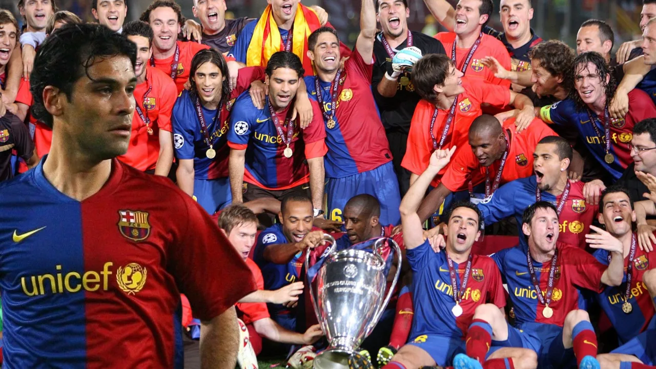 Rafa Márquez gano 2 copas de la UEFA Champions League