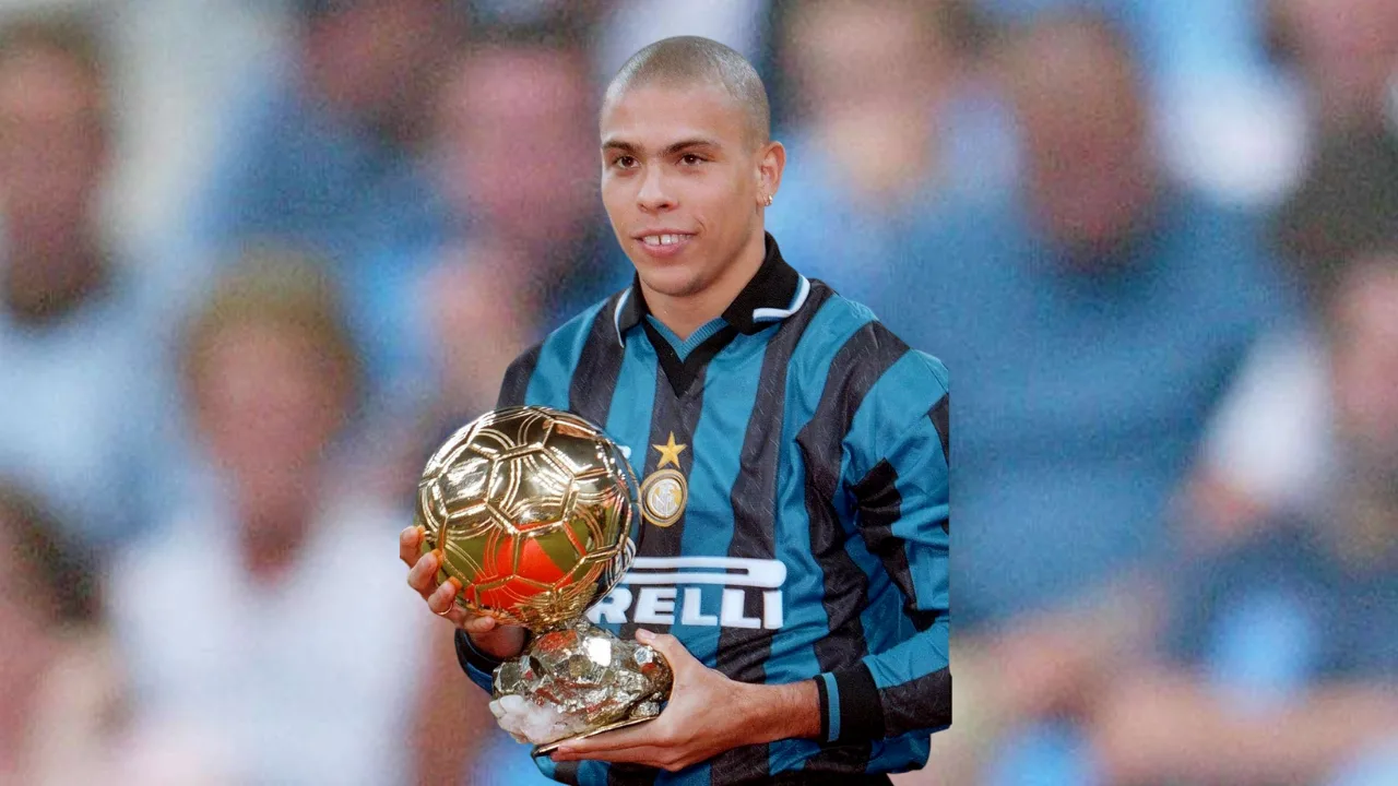Ronaldo gano el Balón de Oro UEFA y la France Football 1997
