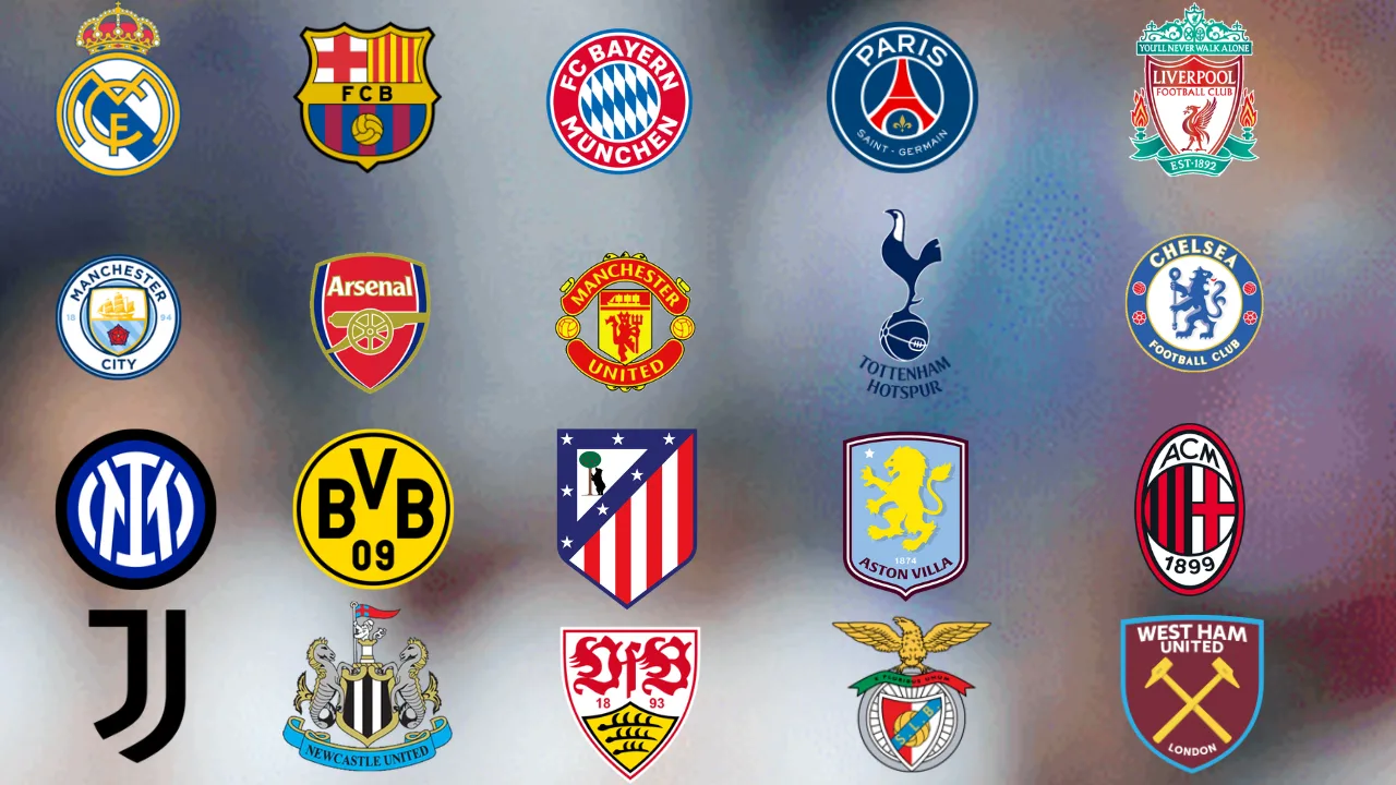 20 Clubes de fútbol con mas ingresos