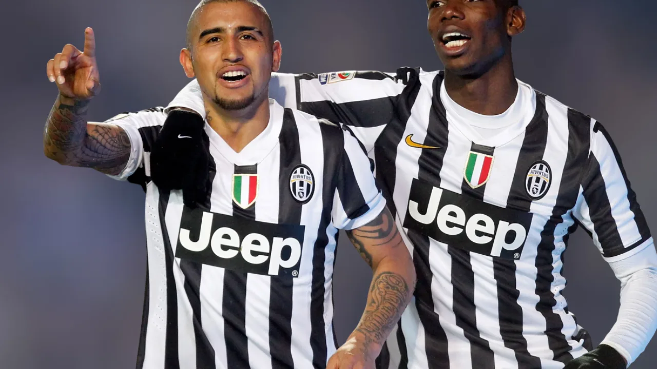 Arturo Vidal en la UEFA Champions League 2012-2013 con la Juventus de Turín
