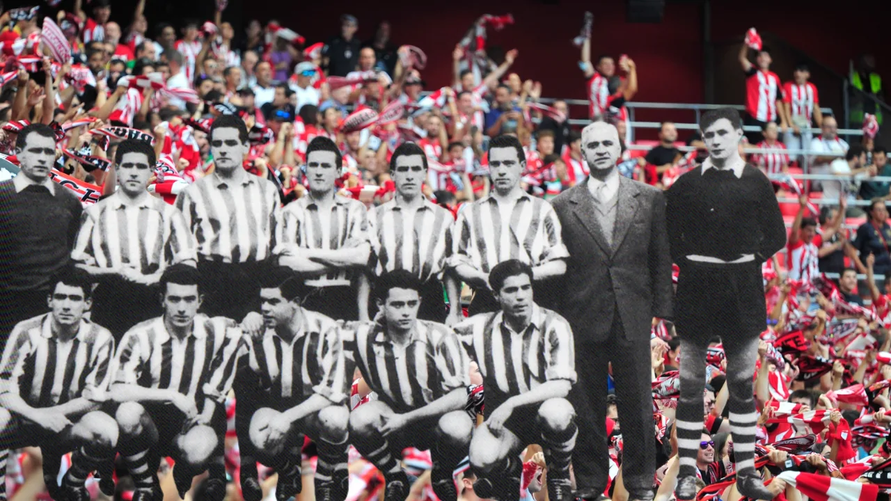Athletic Club de Bilbao campeón en LaLiga de España Temporada 1955-1956
