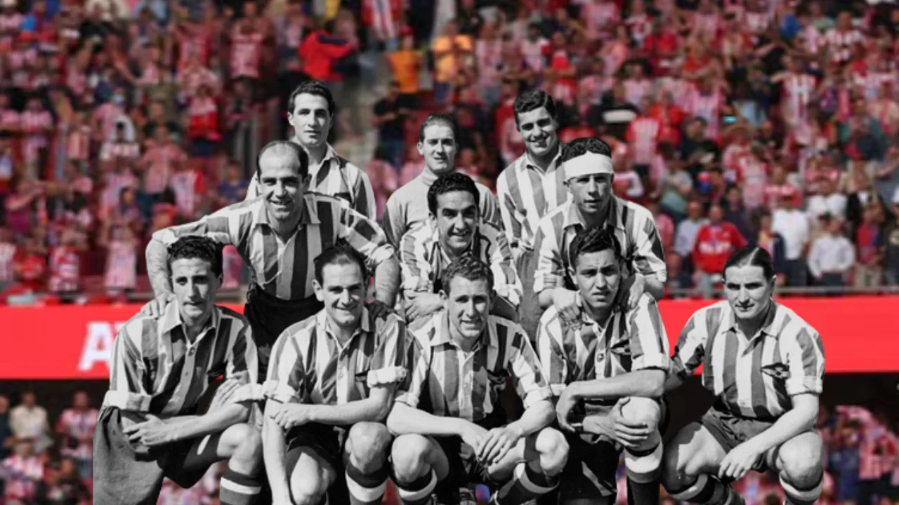 Atlético de Madrid campeón de LaLiga de España Temporada 1939-1940