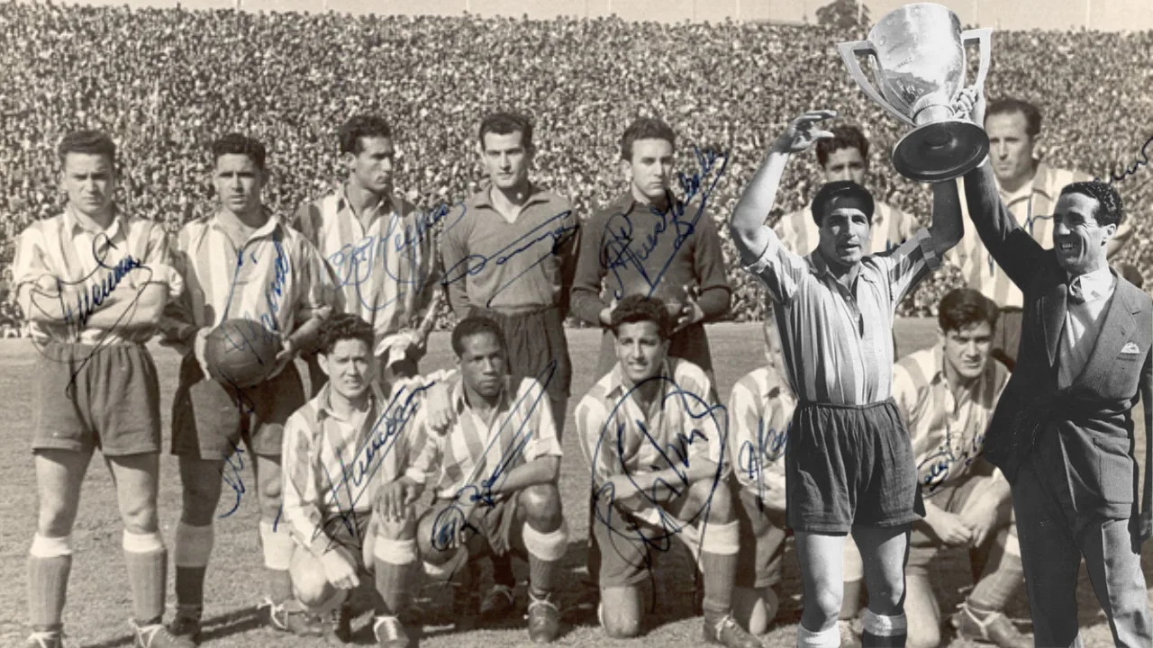 Atlético de Madrid campeón de LaLiga de España Temporada 1949-1950