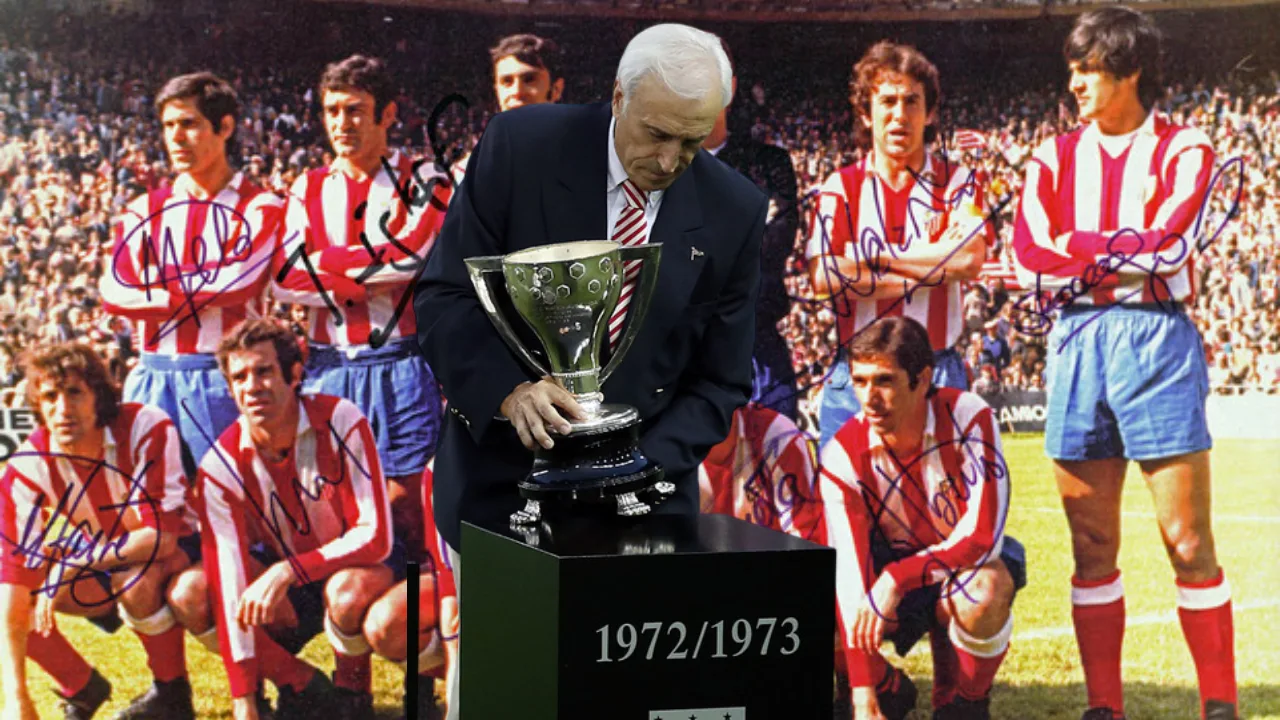 Atlético de Madrid campeón de LaLiga de España Temporada 1972-1973