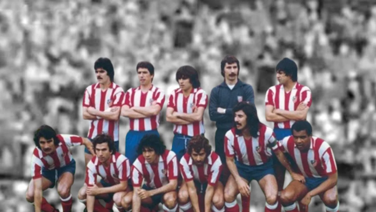 Atlético de Madrid campeón de LaLiga de España Temporada 1976-1977