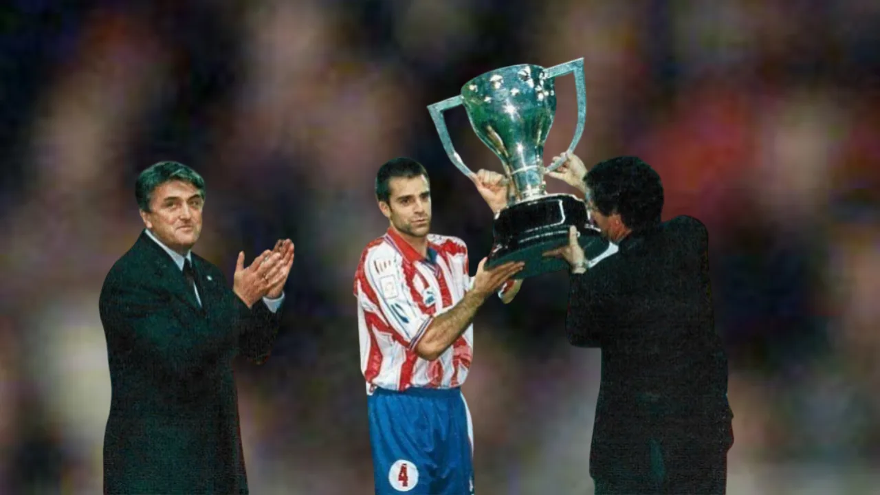 Atlético de Madrid campeón de LaLiga de España Temporada 1995-1996