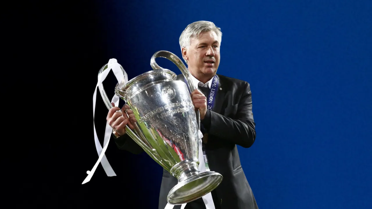 Carlo Ancelotti gano la UEFA Champions League temporada 2013-2014 con el Real Madrid