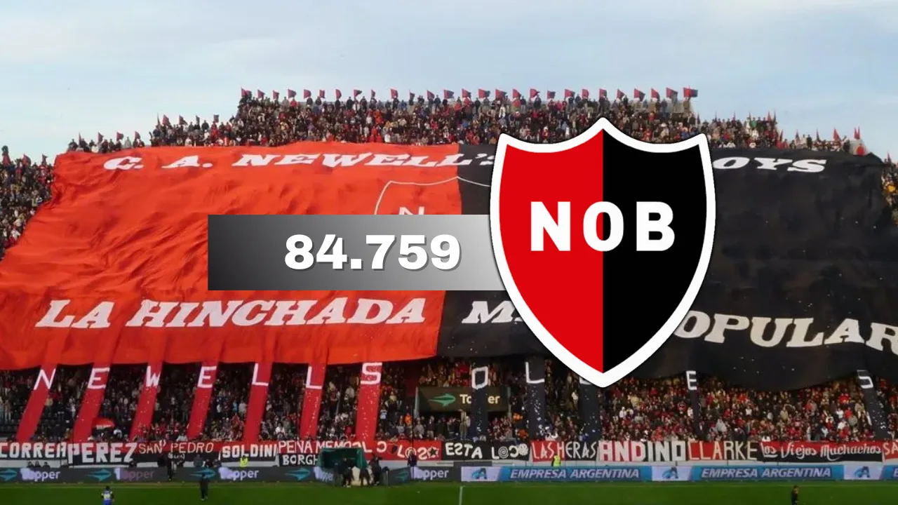 Club Atlético Newell’s Old Boys 84.759 socios