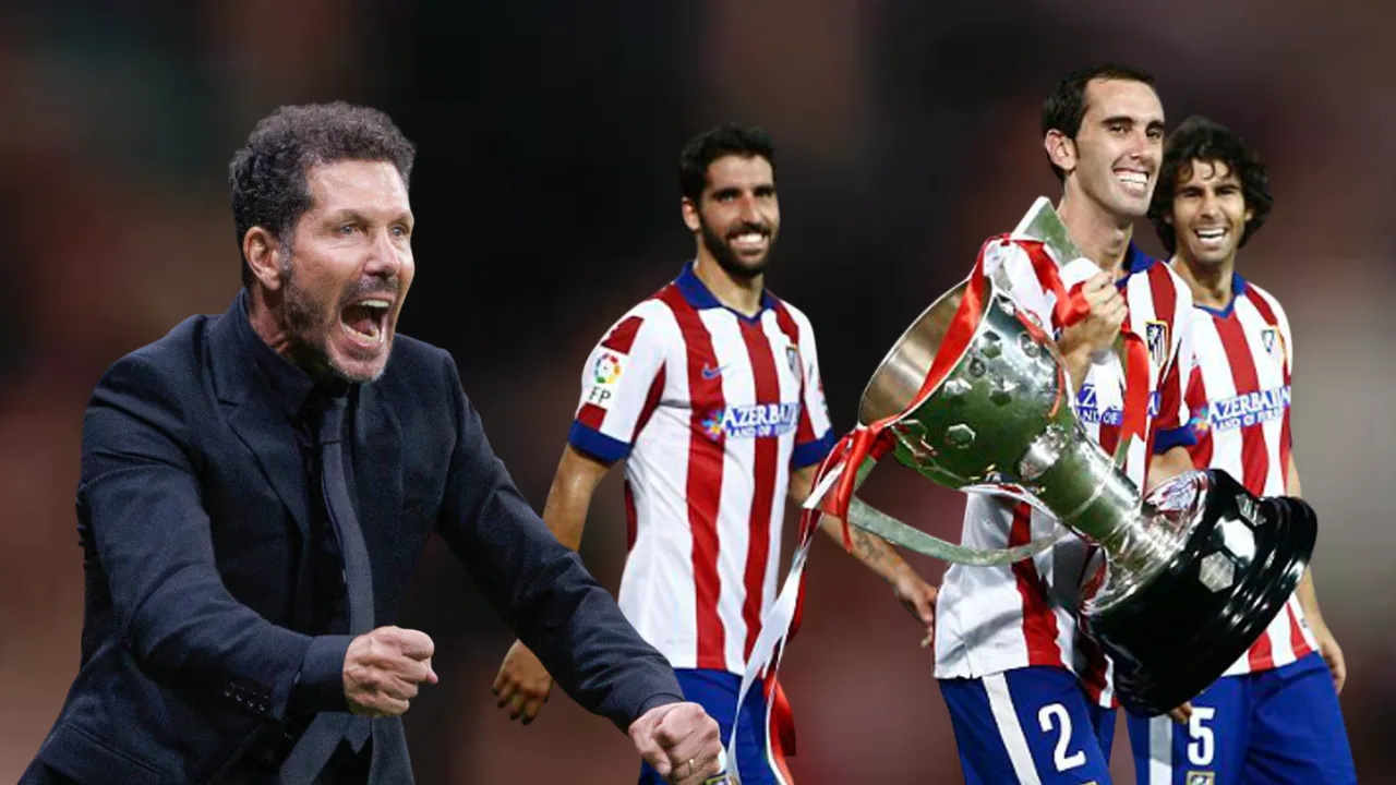Diego Simeone gano LaLiga de España en la Temporada 2013-2014 con el Atlético de Madrid