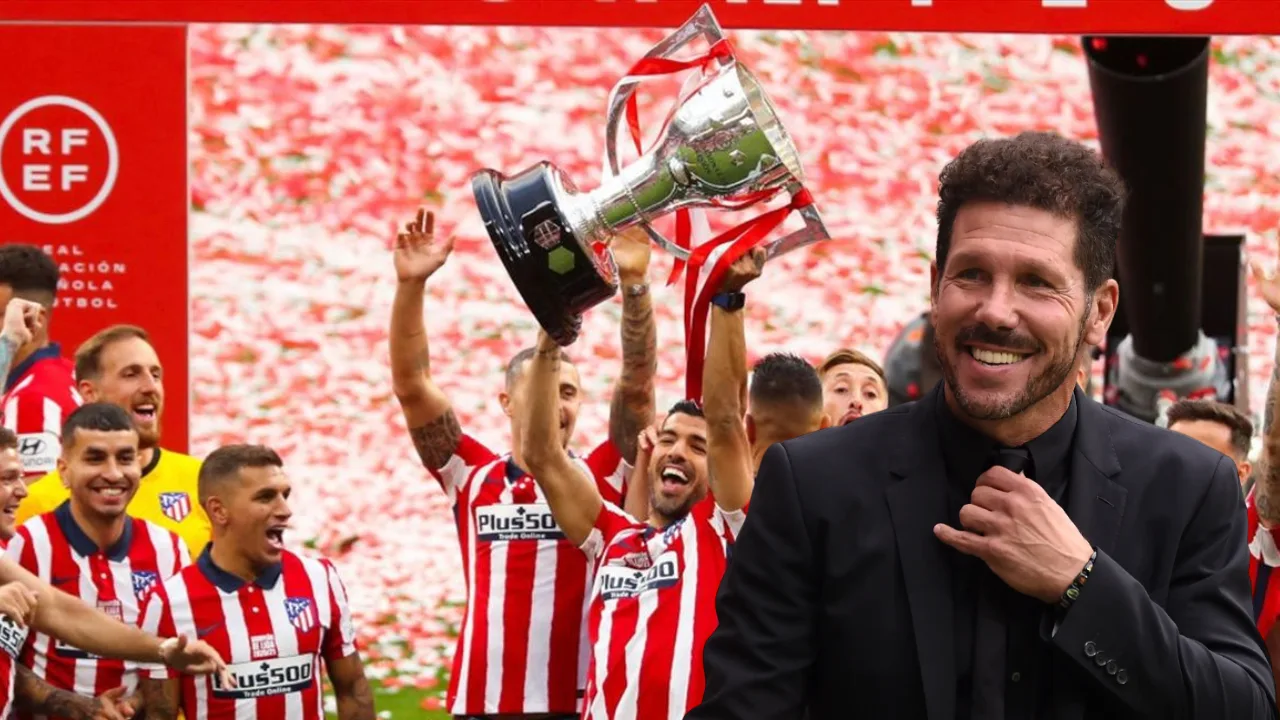 Diego Simeone gano LaLiga de España en la Temporada 2020-2021 con el Atlético de Madrid