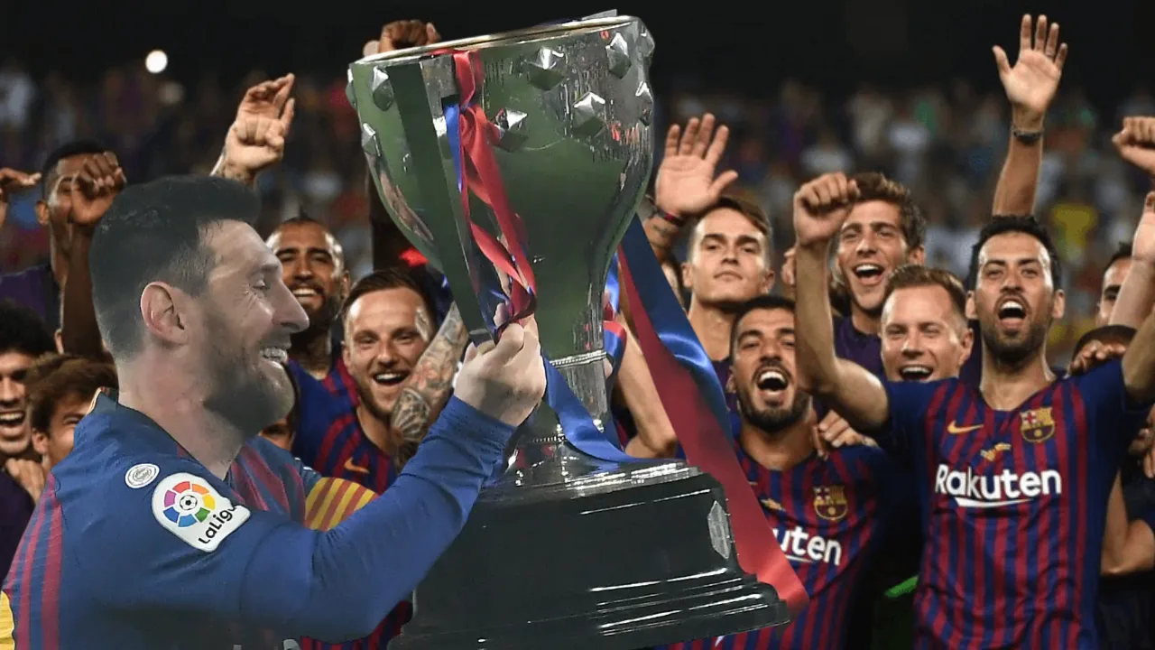 Lionel Messi gano LaLiga de España con el FC Barcelona en la temporada 2017-2018