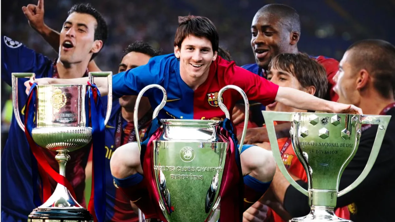 Lionel Messi gano la LaLiga de España en la temporada 2008-2009