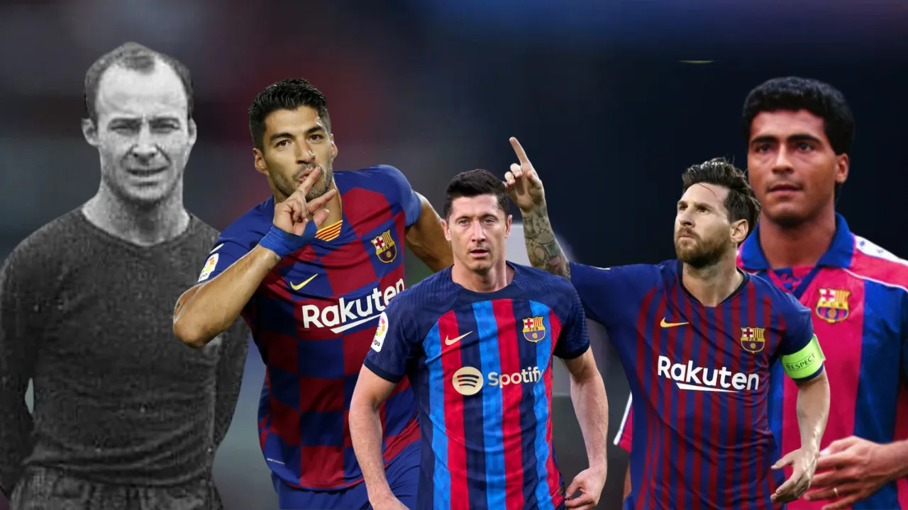 Máximos goleadores de FC Barcelona en LaLiga de España