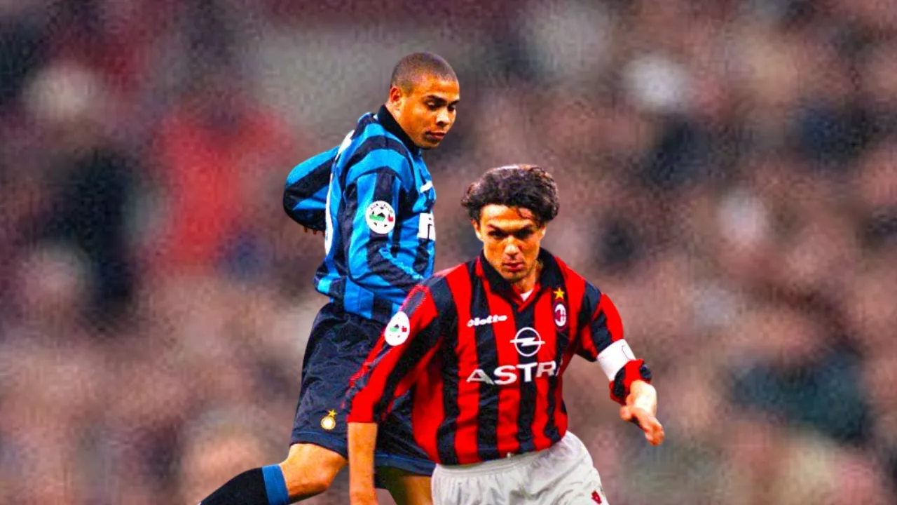 Ronaldo Nazario con el Inter de Milán en la UEFA Champions League 1998-1999