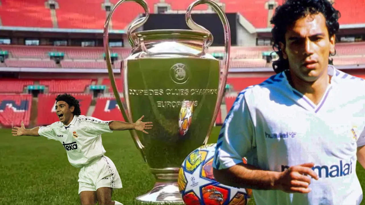 ¿Cuáles fueron las temporadas en las que Hugo Sánchez jugo la UEFA Champions League?