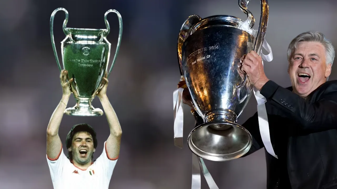 ¿Cuántas Champions League gano Carlo Ancelotti?