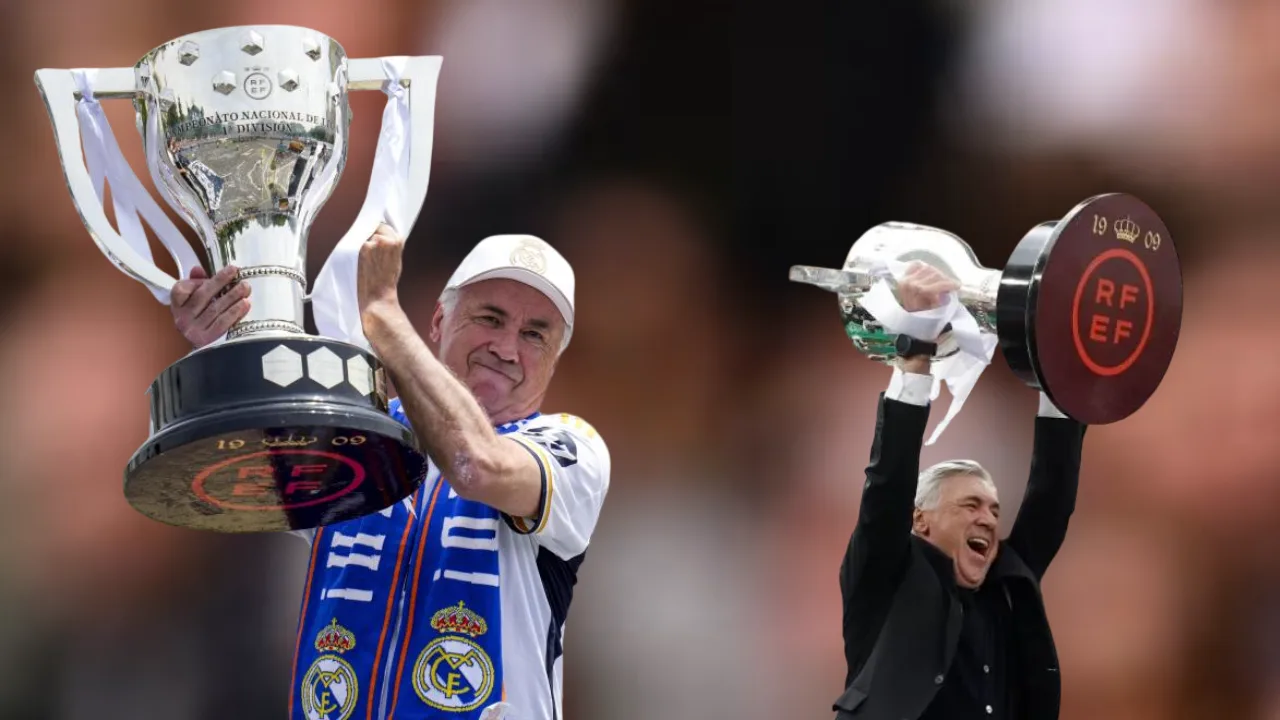 ¿Cuántas Ligas de España a ganado Carlo Ancelotti?