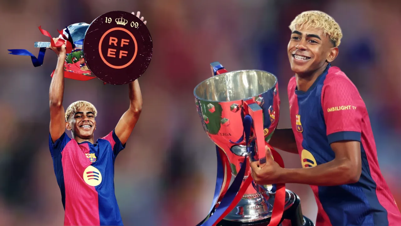 ¿Cuántas Ligas de España a ganado Lamine Yamal?