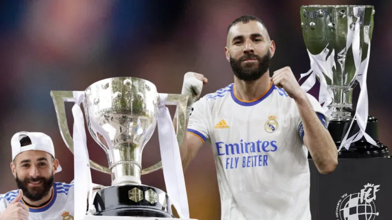 ¿Cuántas Ligas de España gano Karim Benzema?