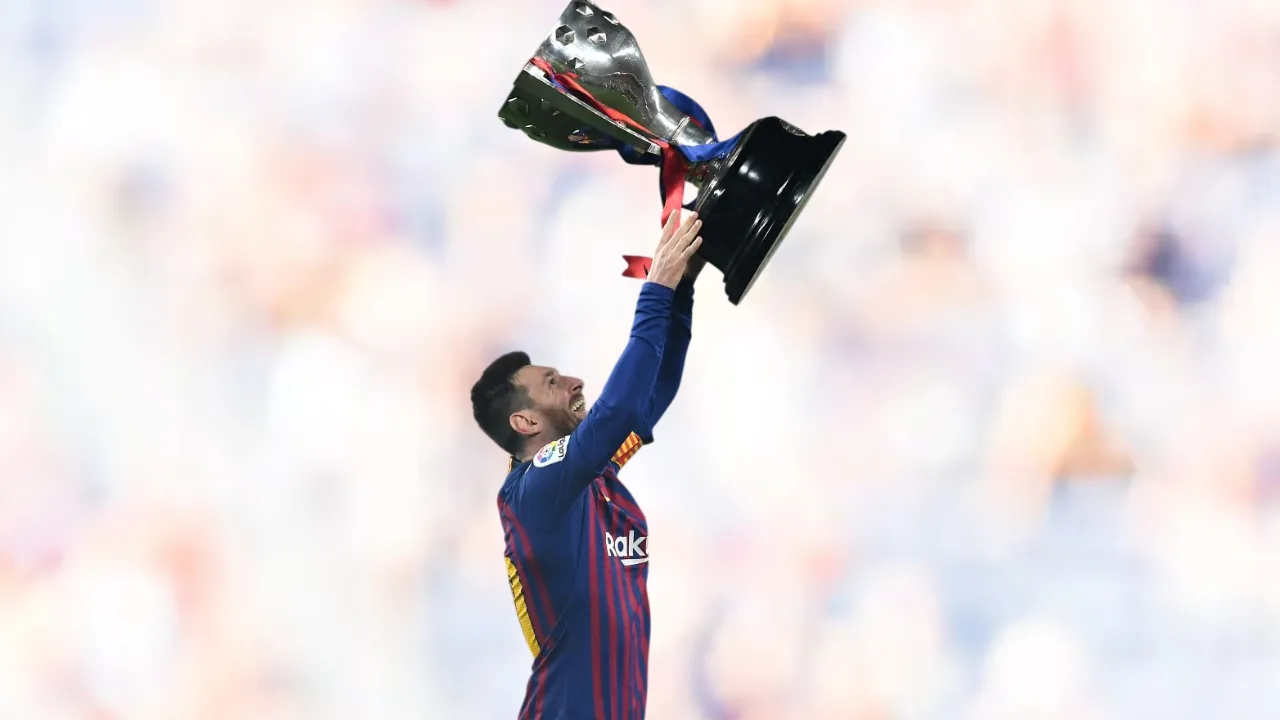 ¿Cuántas Ligas de España gano Lionel Messi?