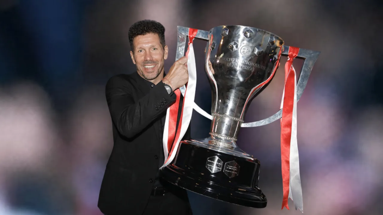 ¿Cuántas Ligas de España gano el Cholo Simeone como entrenador?