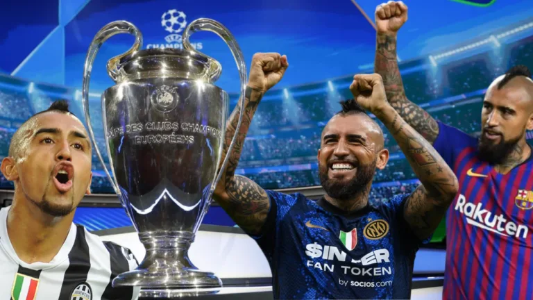 ¿Cuántas UEFA Champions League tiene Arturo Vidal?