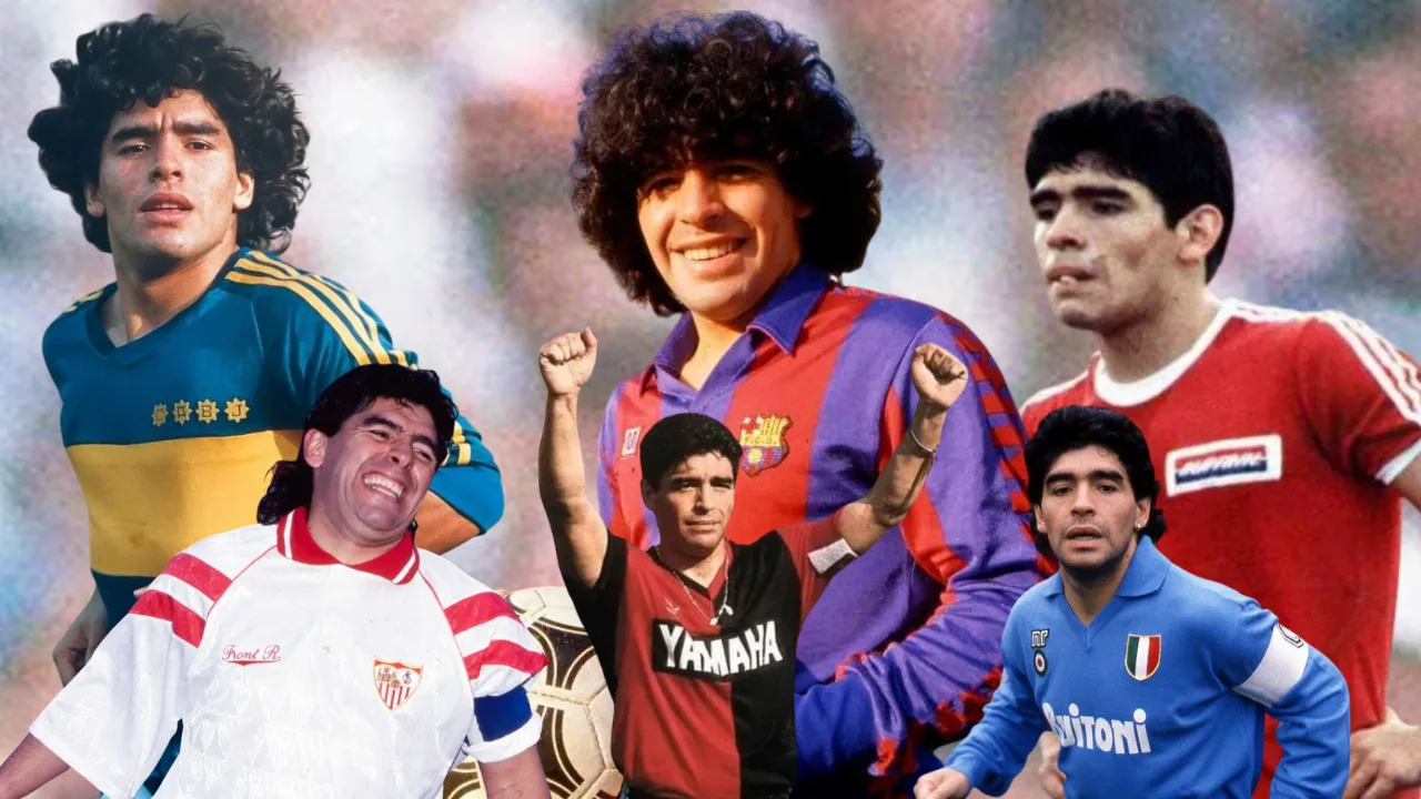 ¿En cuales Clubes Estuvo Diego Armando Maradona?