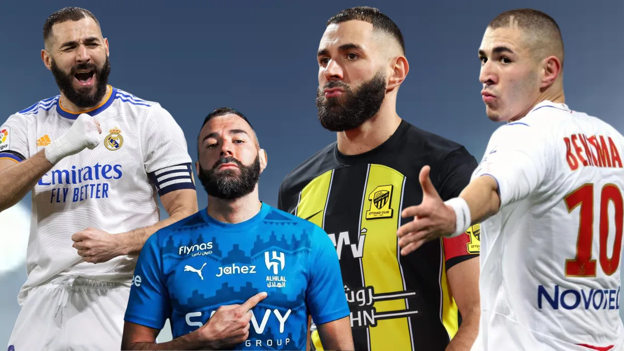 ¿Por cuantos clubes paso Karin Benzema?