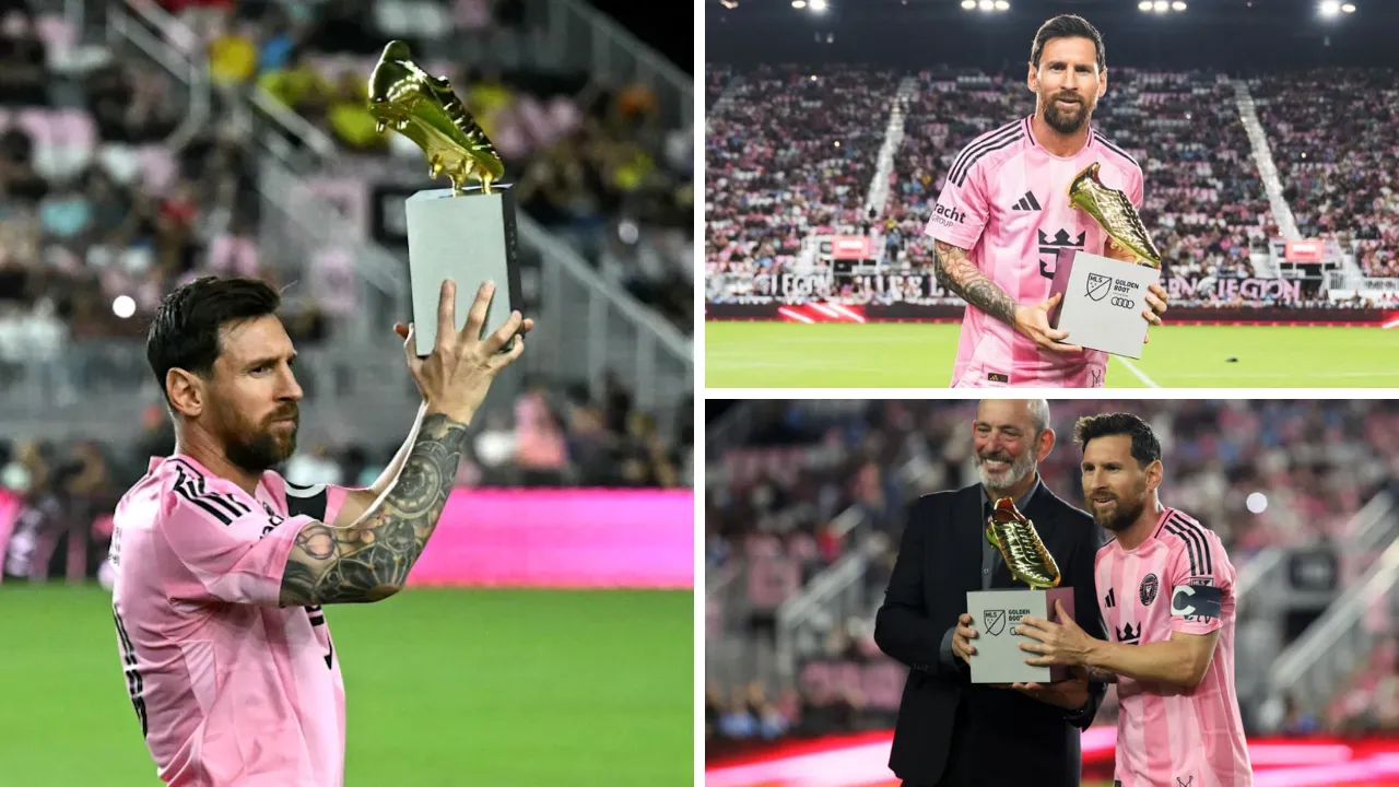 Lionel Messi gano 1 Bota de Oro de la MLS