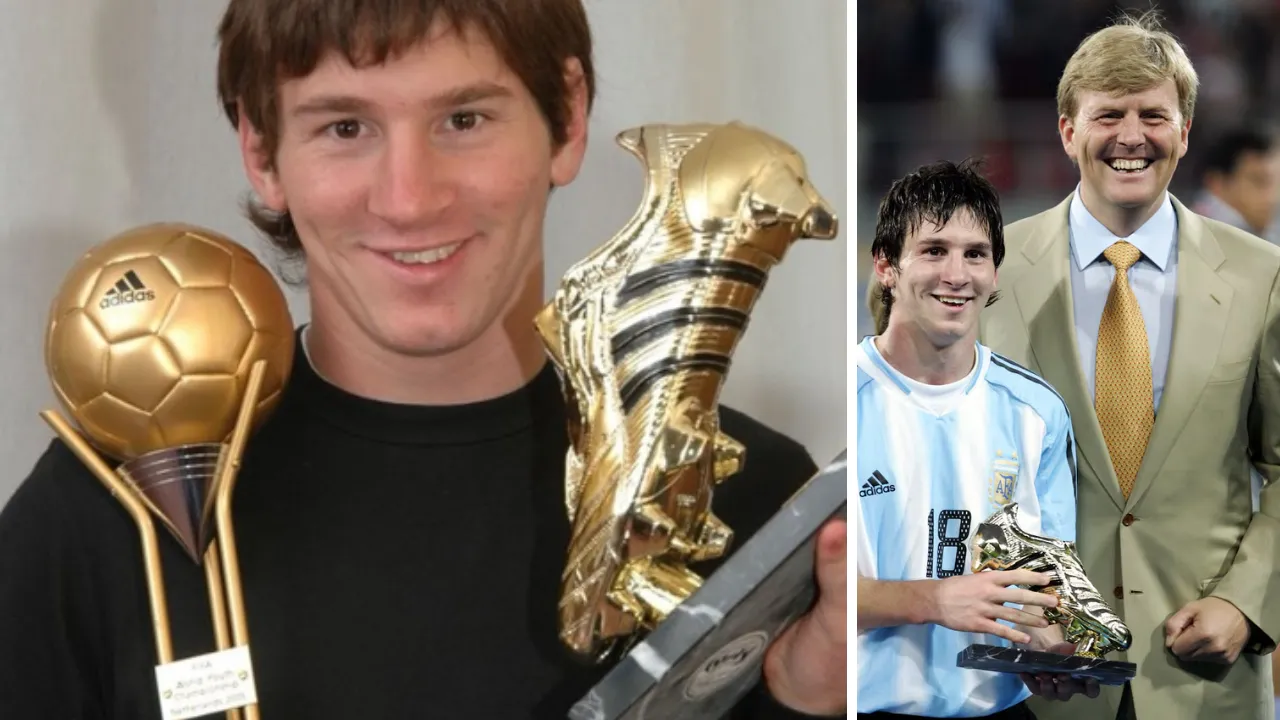 Lionel Messi gano 1 Bota de Oro del Mundial de Fútbol Sub-20