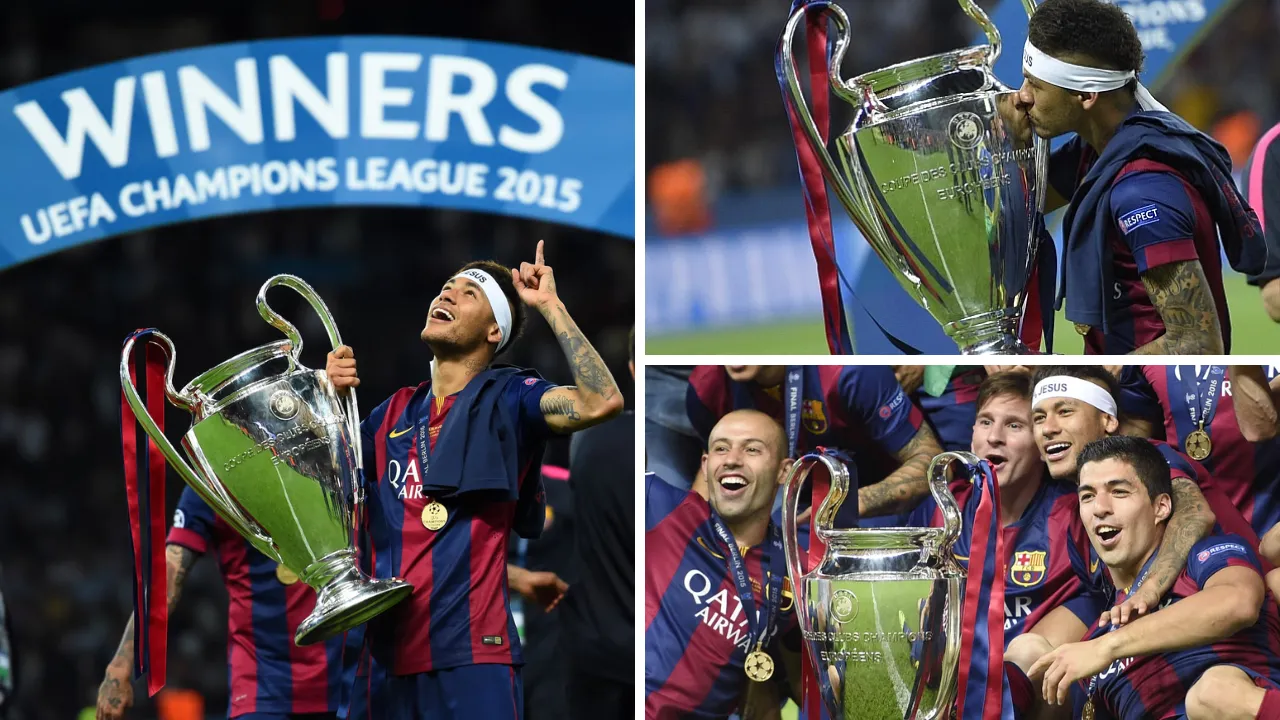 Neymar gano 1 UEFA Champions League