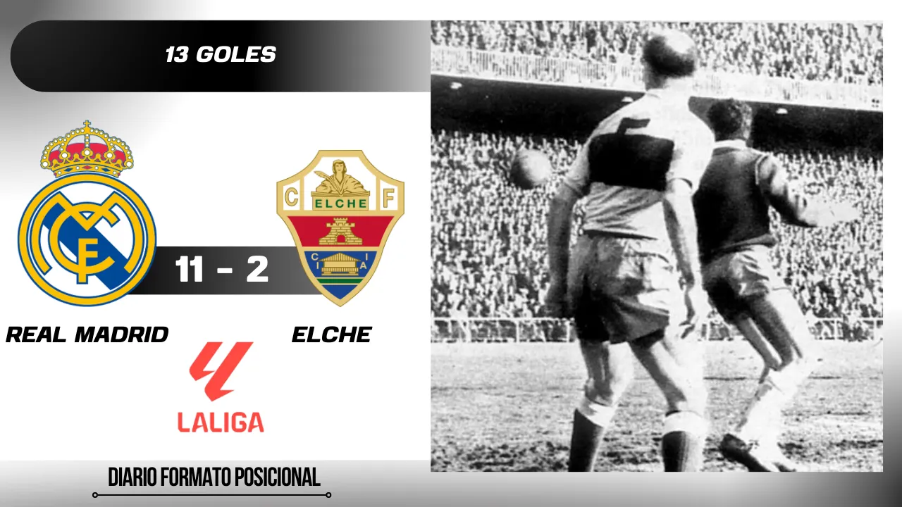 Real Madrid vs Elche 1960