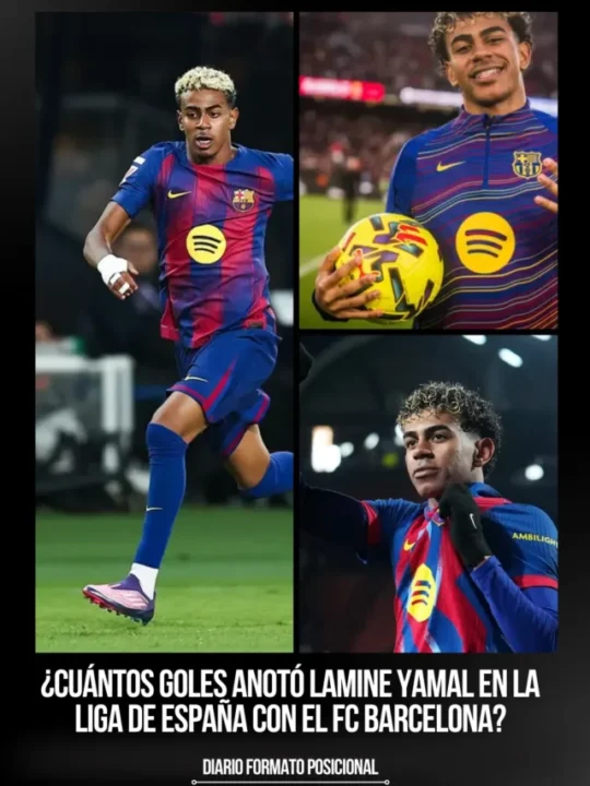 Lamine Yamal en la Liga de España con el FC Barcelona?