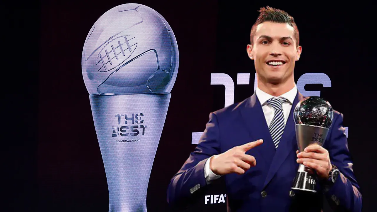 ¿Cuántos premios The Best gano Cristiano Ronaldo