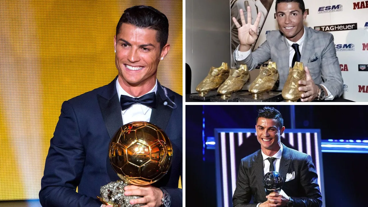 Distinciones individuales de Cristiano Ronaldo