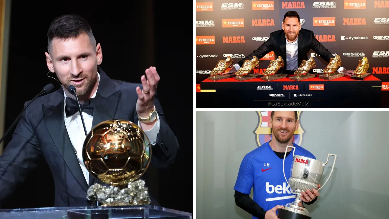 Premios Individuales ganados por Lionel Messi