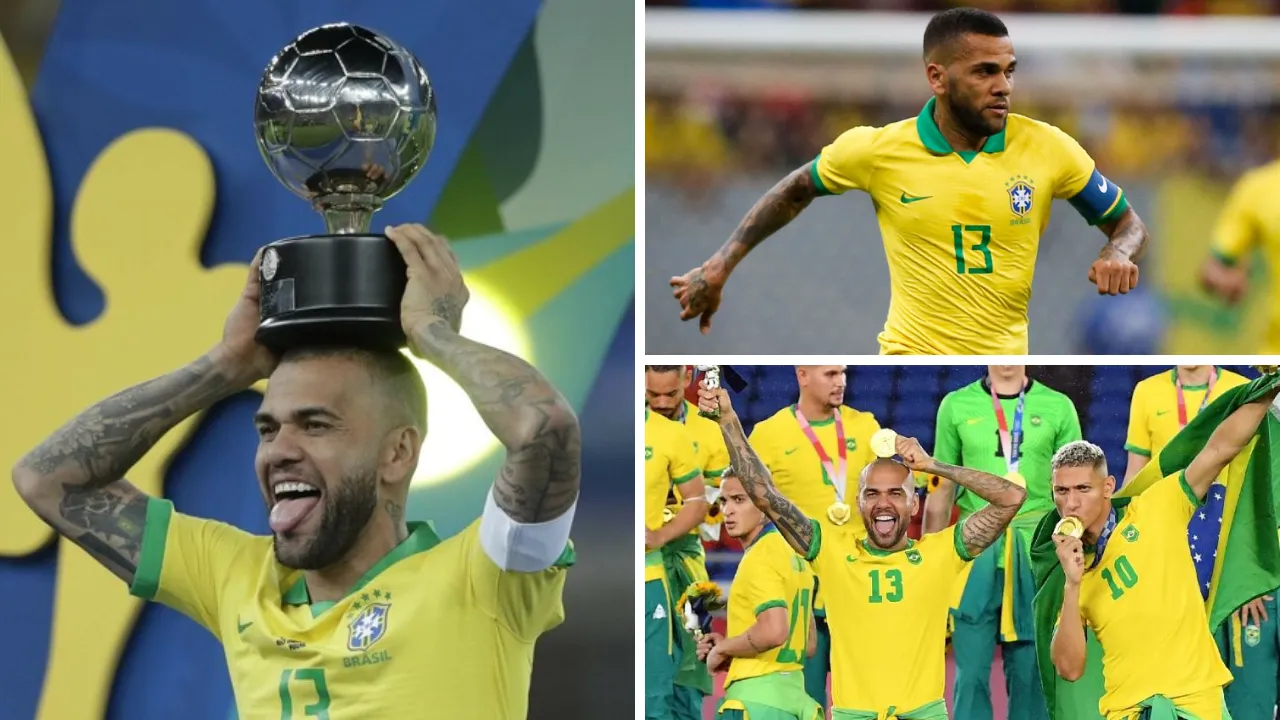 Títulos de Dani Alves en la Selección de Brasil