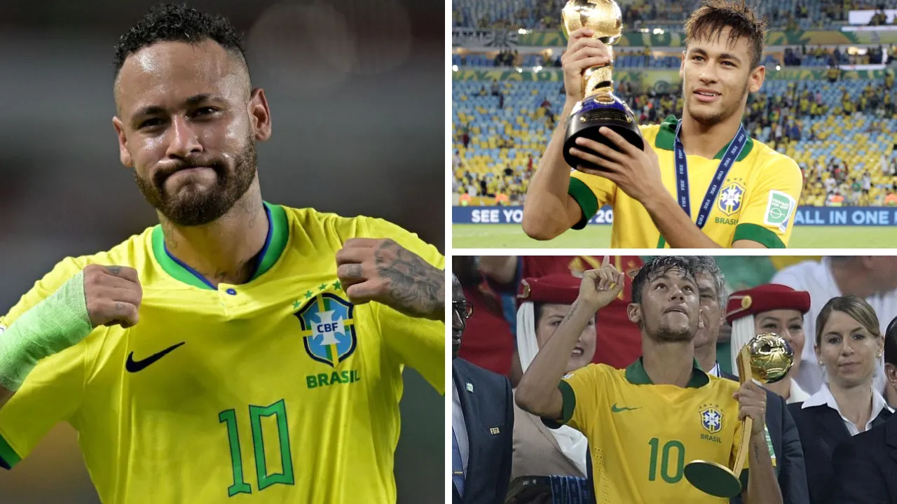 Títulos de Neymar con la selección de Brasil